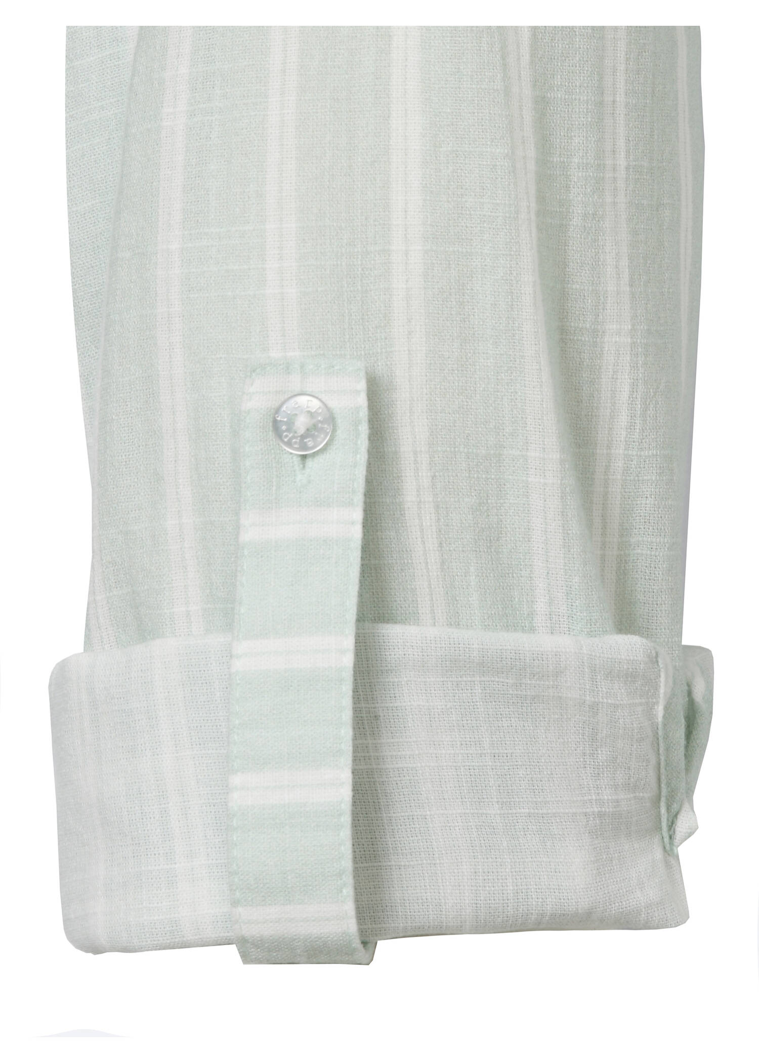 Zeitlose Bluse mit gestreiftem Allover-Muster /