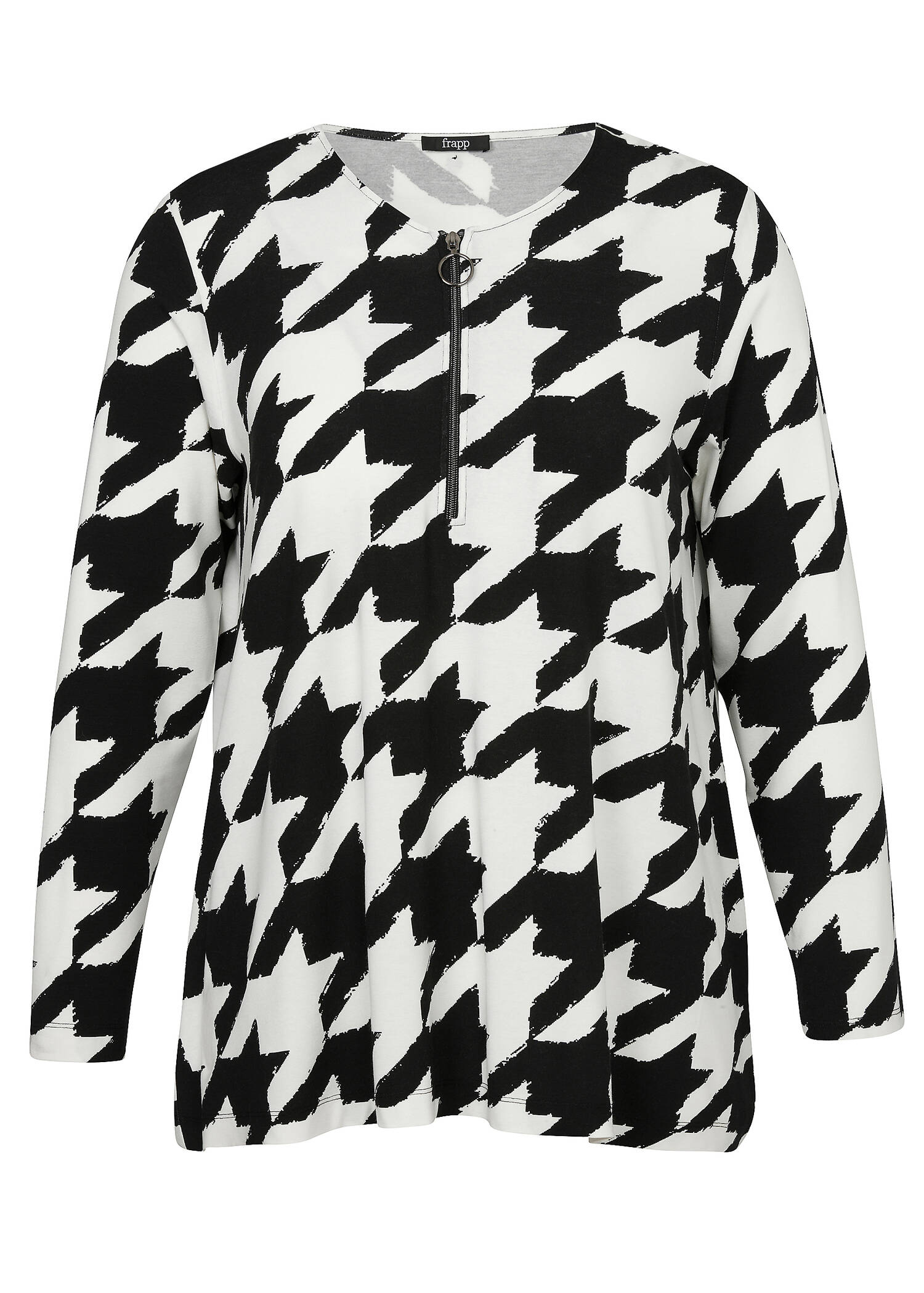 Modernes T-Shirt in grafischem Muster /