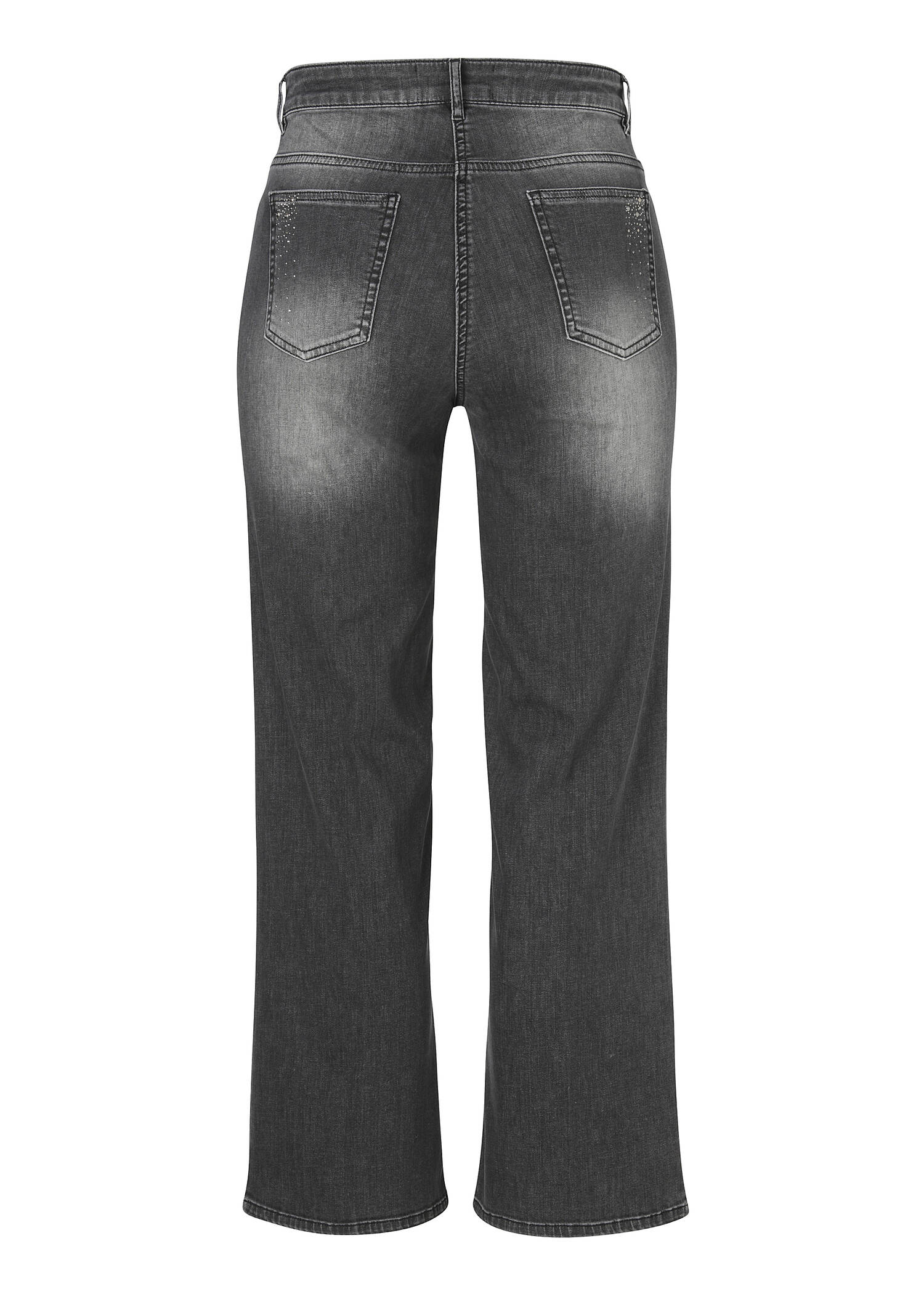 Moderne 5-Pocket-Jeans mit dezenter Waschung /