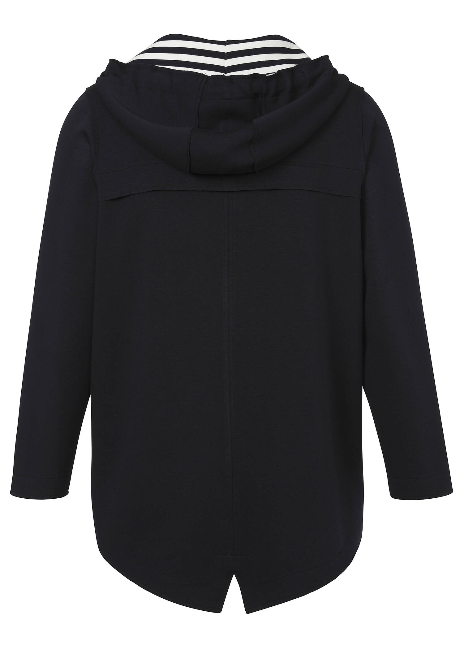 Modische Trainingsjacke in unifarbenem Design / 