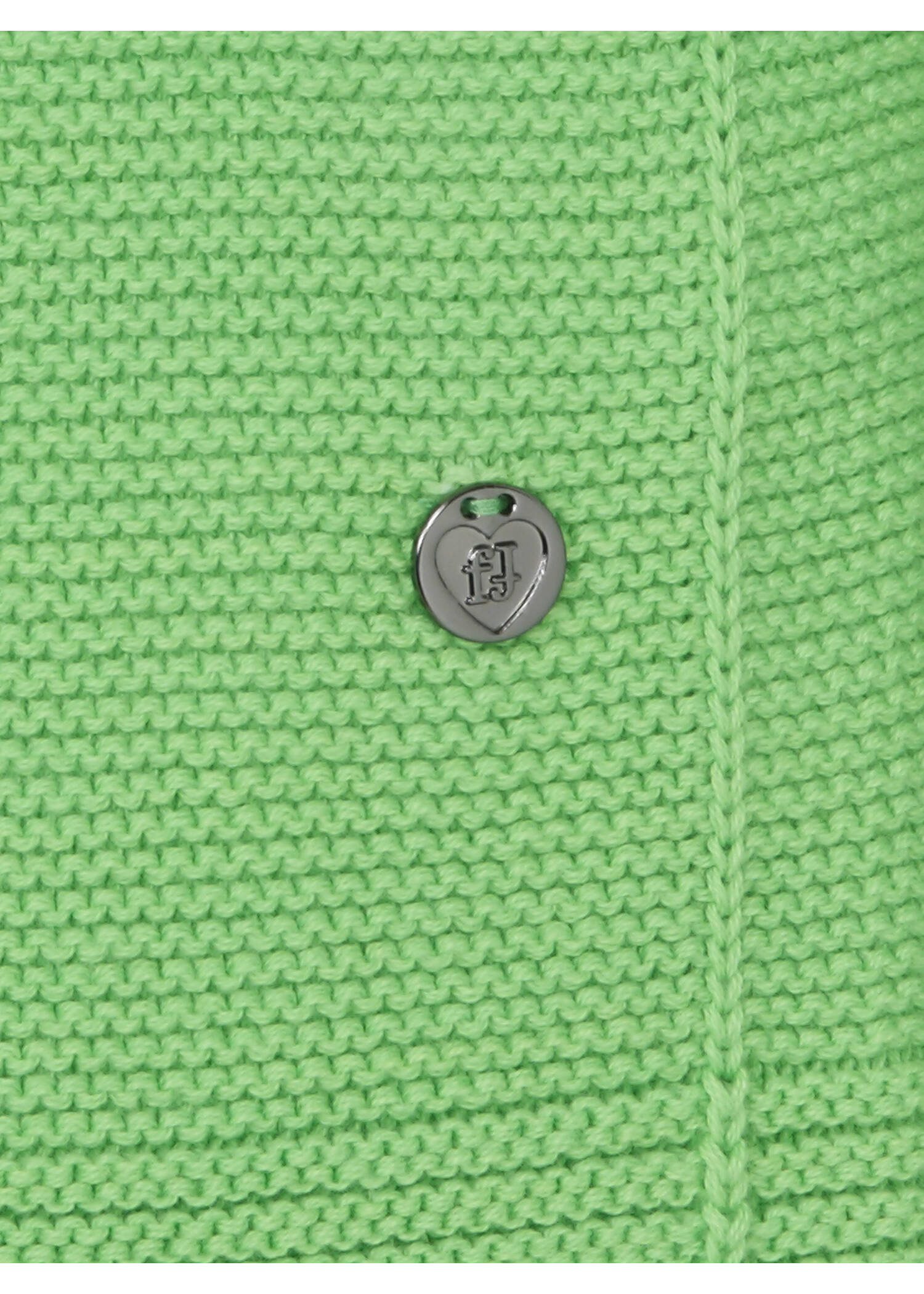 Modischer Strickpullover in unifarbenem Stoff /