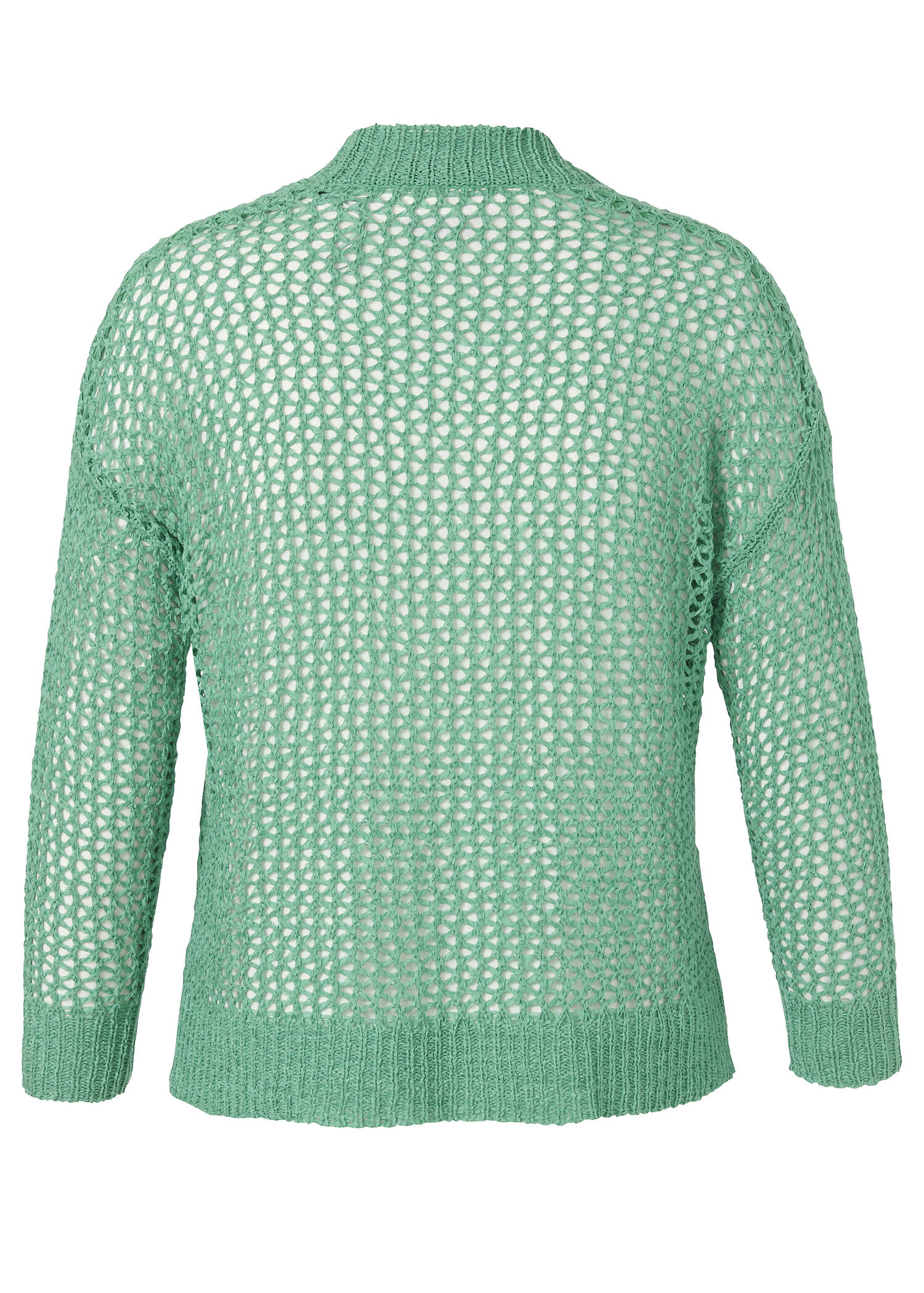 Luftige Strickjacke in Trendfarben /