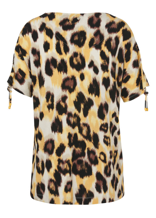 Extrovertiertes Print-Shirt Modern Leo / 