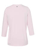 3/4-Arm Shirt Rosé mit Front-Motiv / 