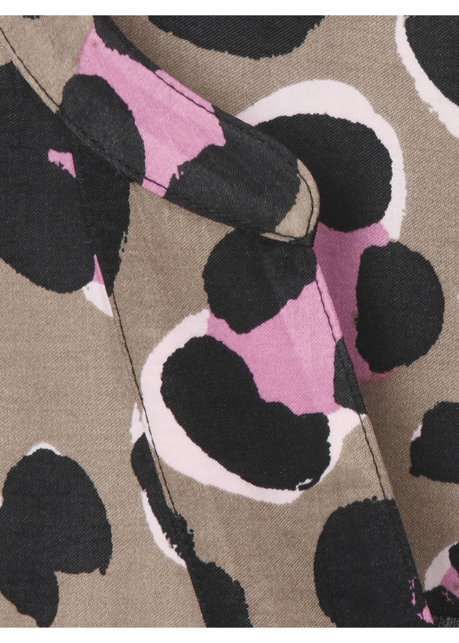 Fließende Viskose-Tunika Modern Animal /