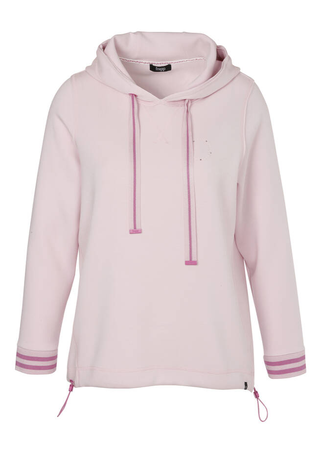 Softes Kapuzen-Sweatshirt Rosé / 