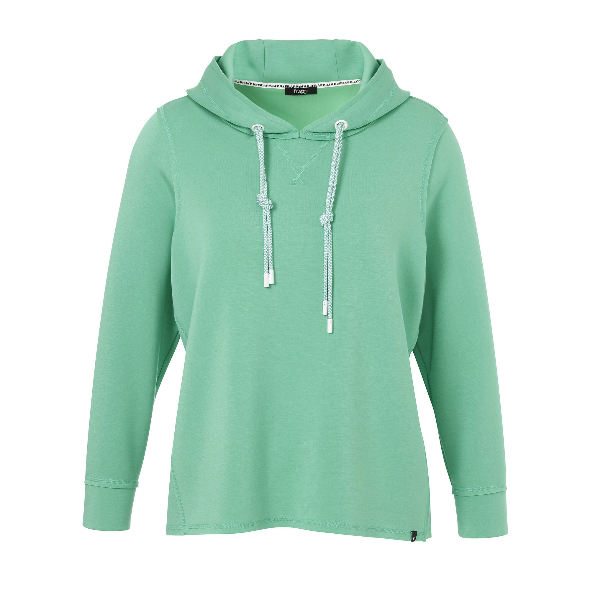 Farbenfrohes Kapuzen- Sweatshirt in Trendfarben