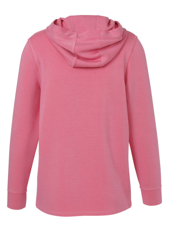 Farbenfrohes Kapuzen- Sweatshirt in Trendfarben / 