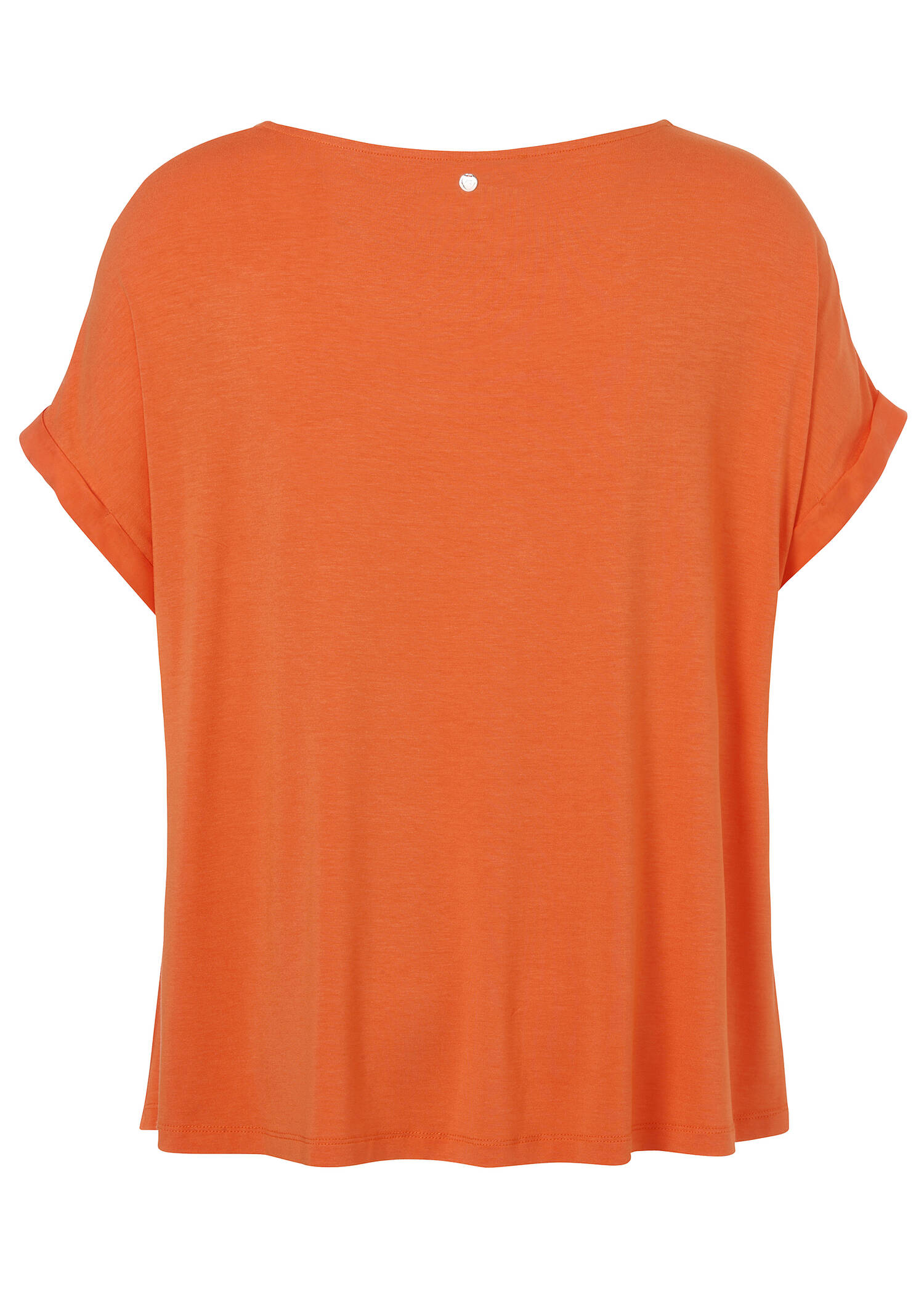 Ärmellose, seidige Bluse mit überschnittenen Schultern /