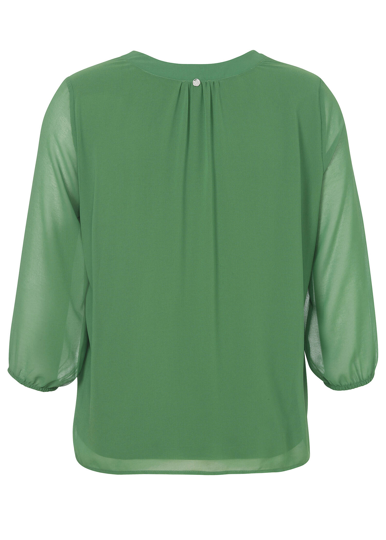Feminine, zweilagige Chiffonbluse /