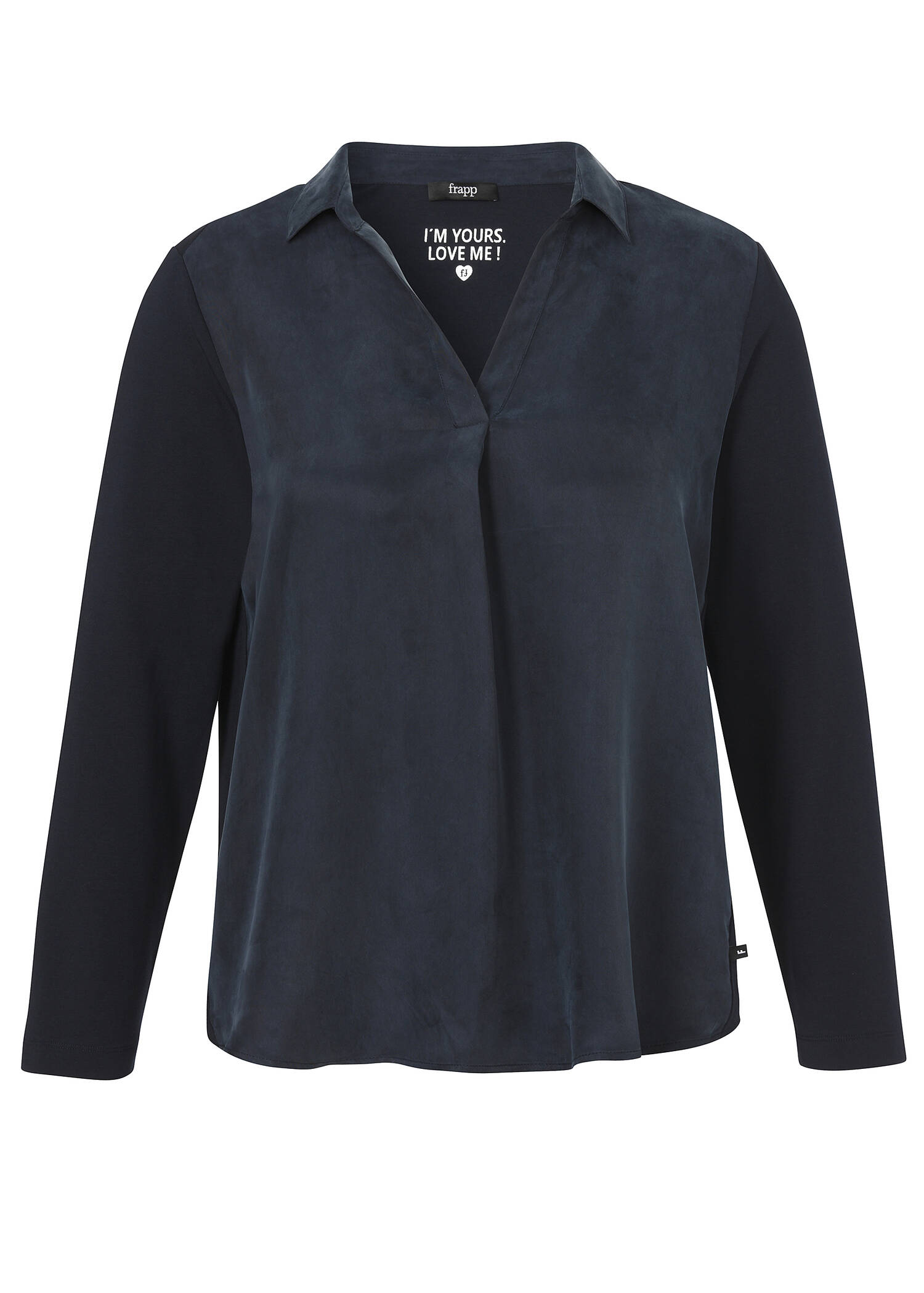 Edle Schlupfbluse mit Kragen /