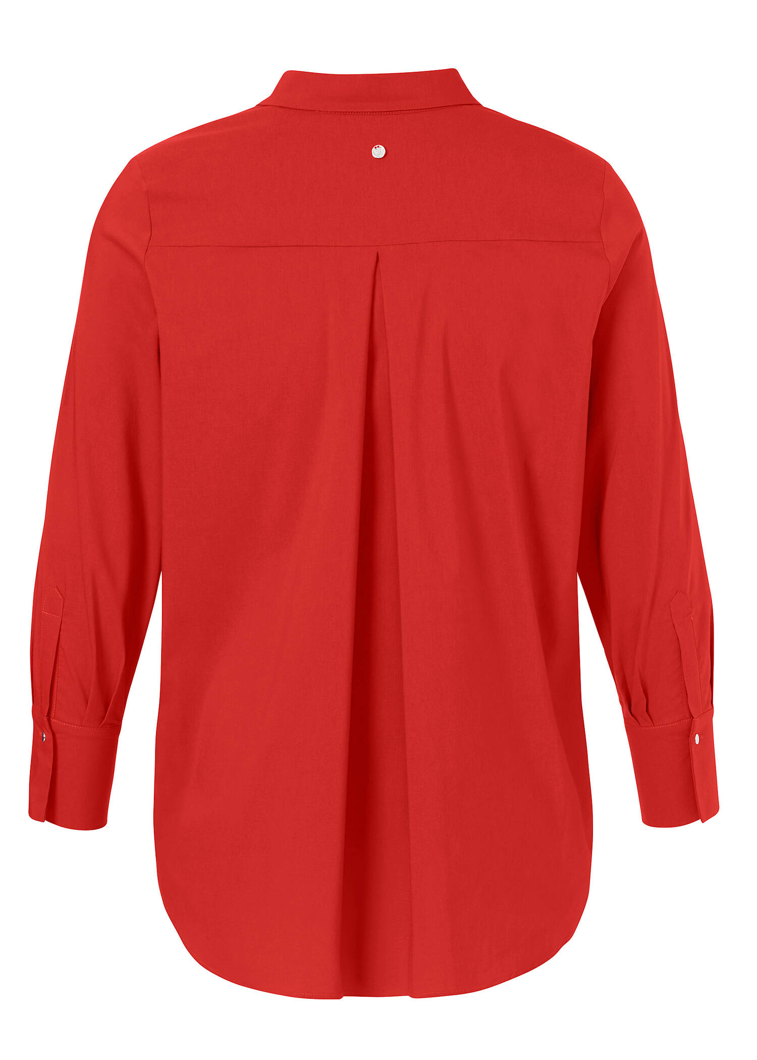 Edle Kombibluse einfarbig /