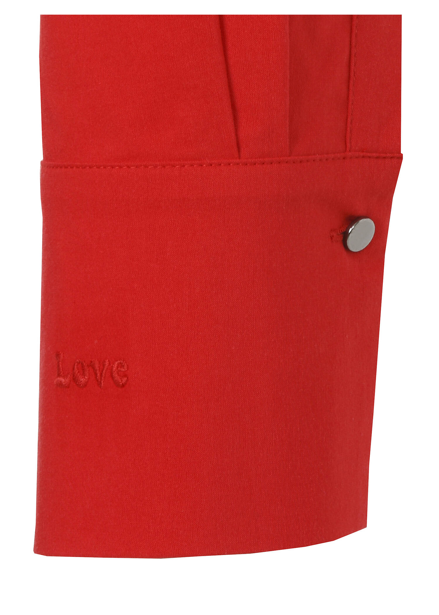 Edle Kombibluse einfarbig /