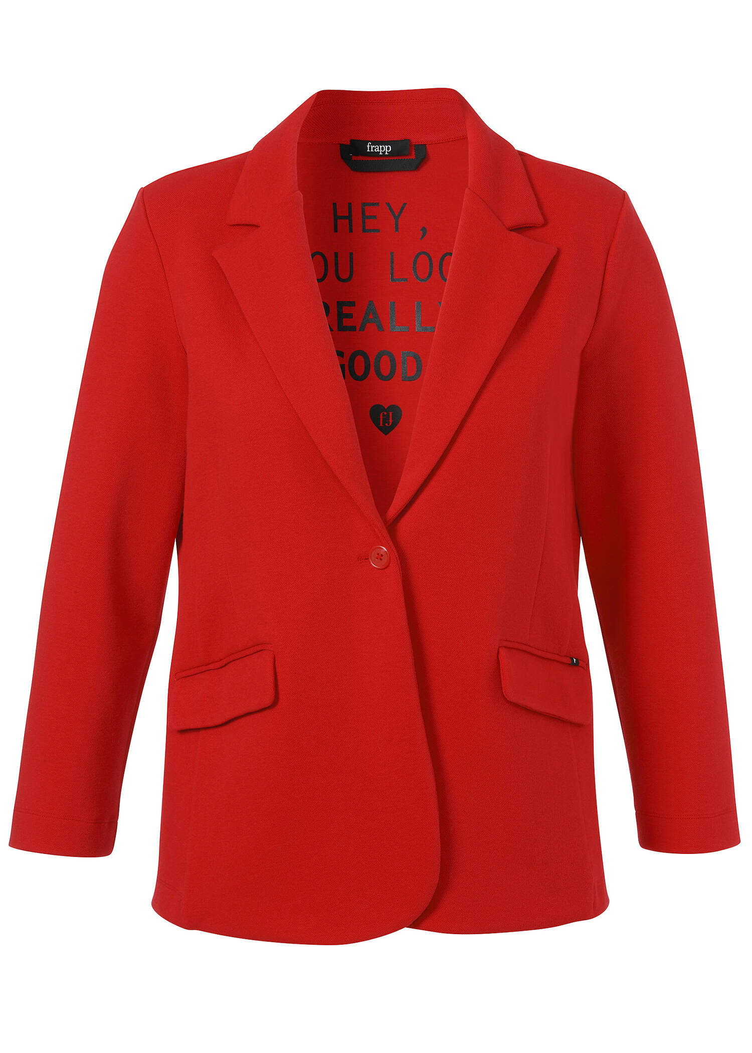 Edel lässige Blazer-Jacke mit Revers /