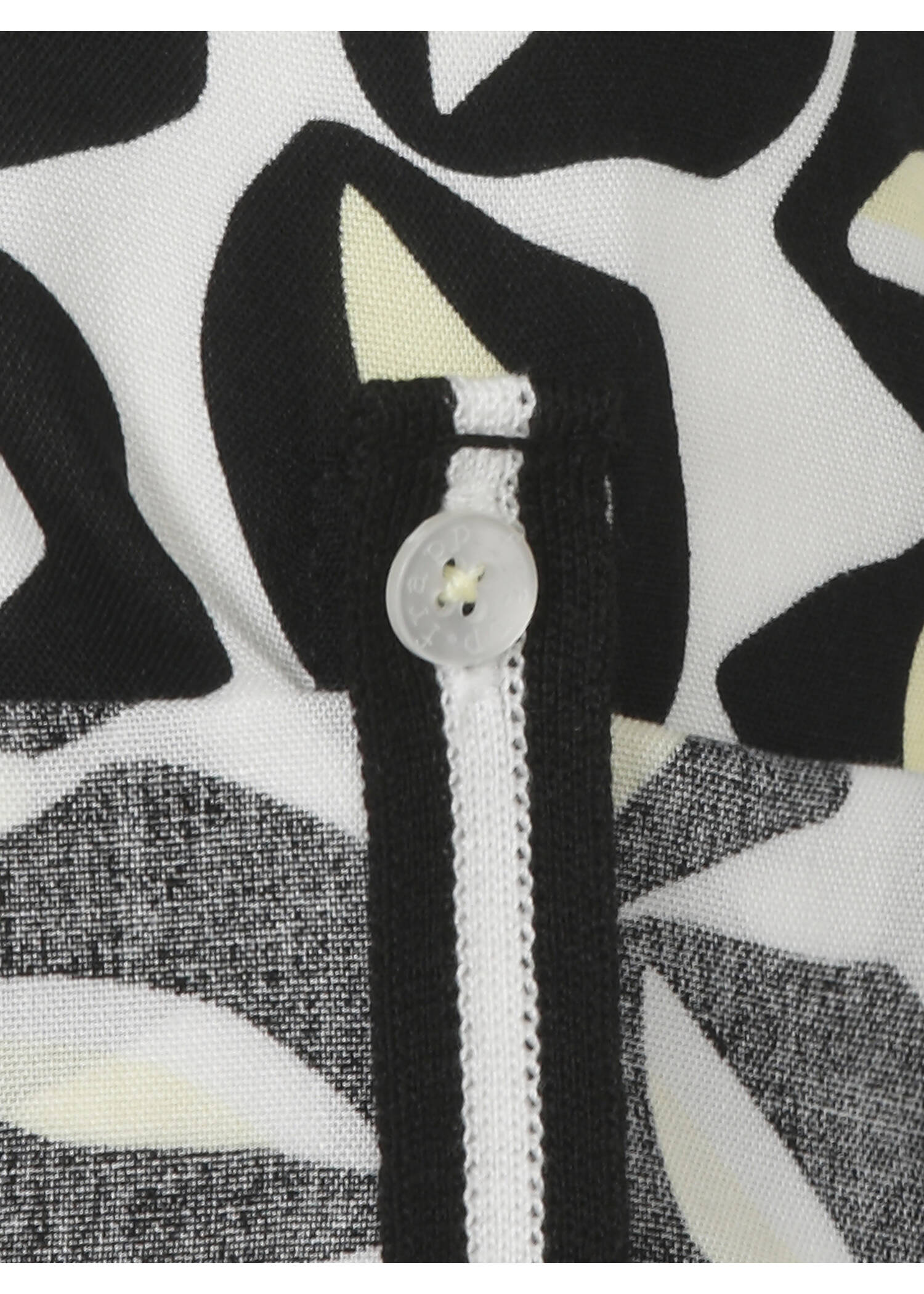 Viskose Schlupfbluse mit Allover-Print / 