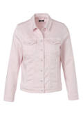 Roséfarbene Color-Jeansjacke / 
