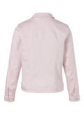 Roséfarbene Color-Jeansjacke / 