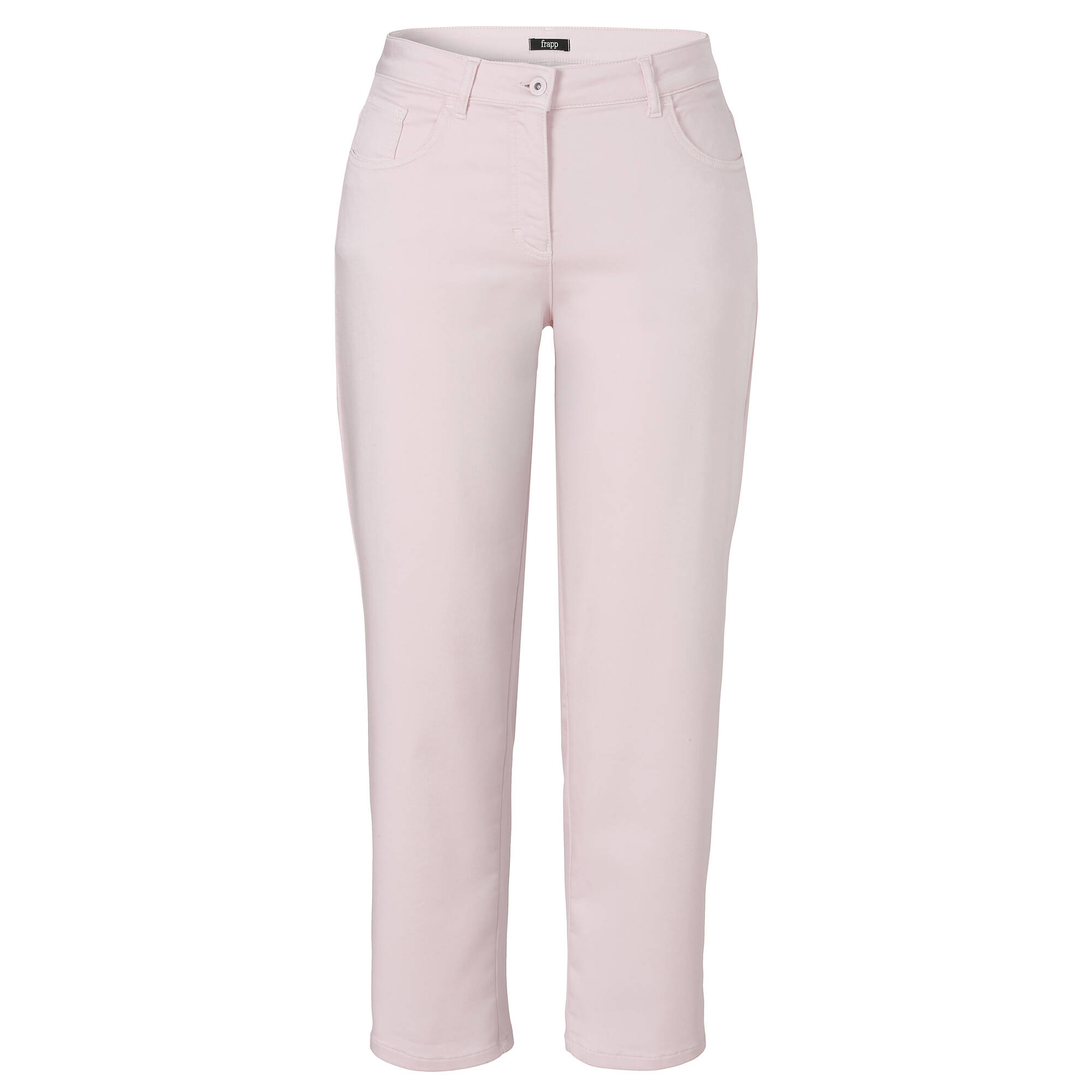 Roséfarbene Jeans im 5-Pocket-Style