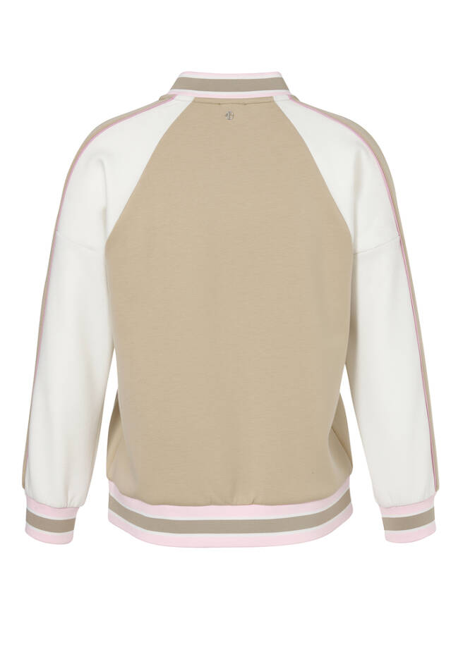 Sweatjacke im Modern Classics College-Style / 
