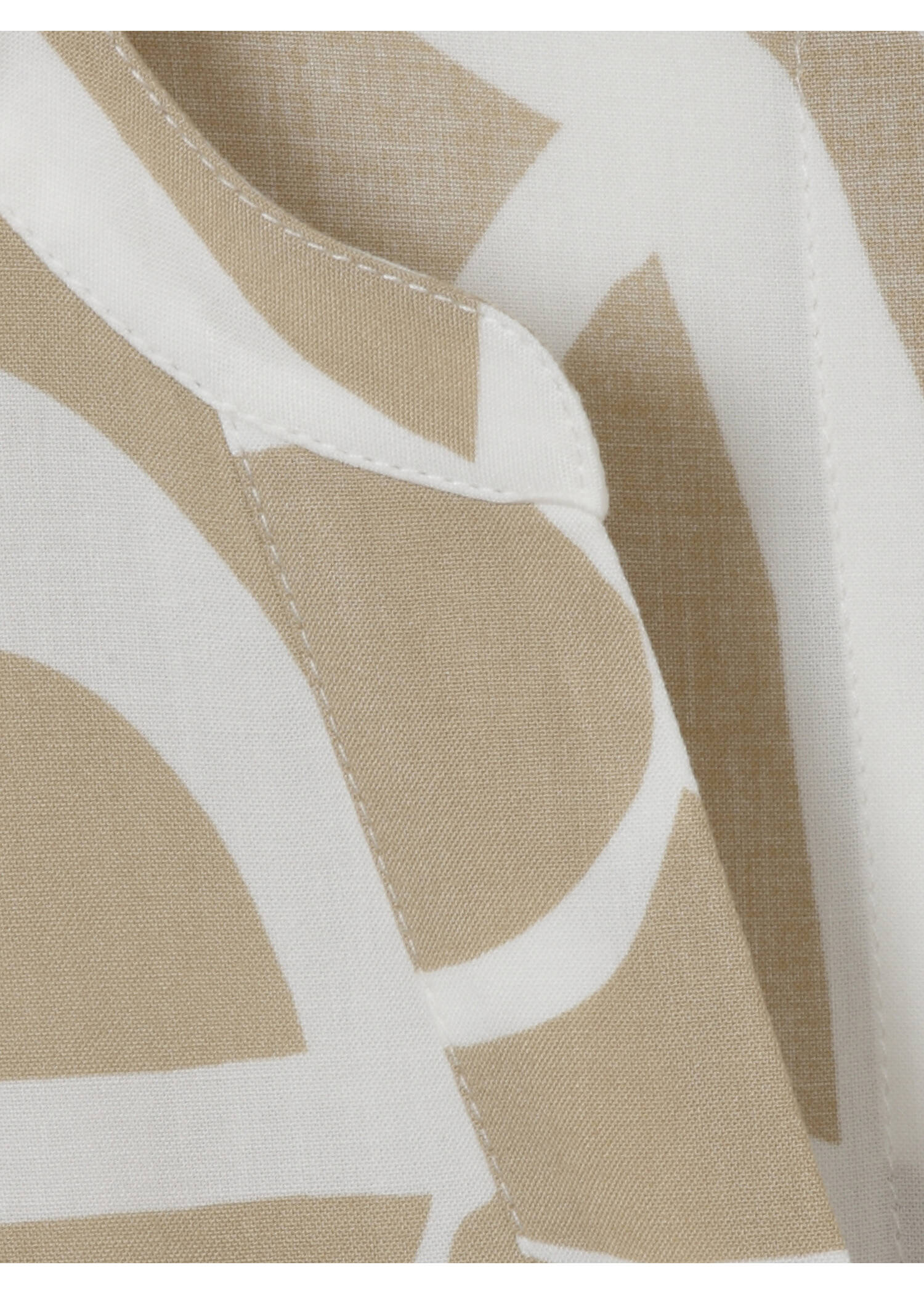 Luftiges Viskosekleid mit Bicolor-Print Powder & Offwhite /