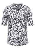 Softes Baumwoll-Stretch Print-Shirt Halbarm / 
