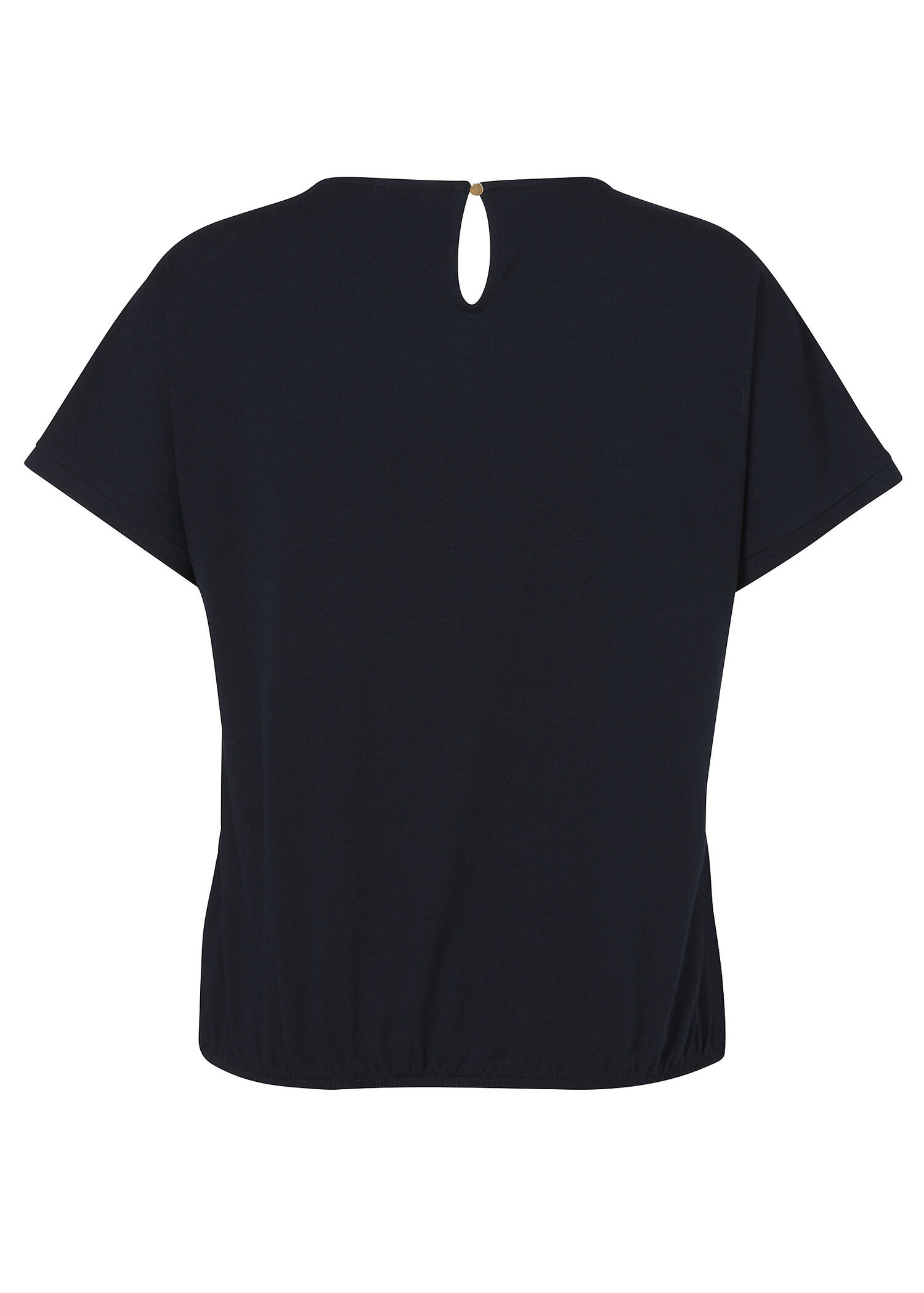 Softes Baumwoll-Jersey Print-Shirt Navy / White /