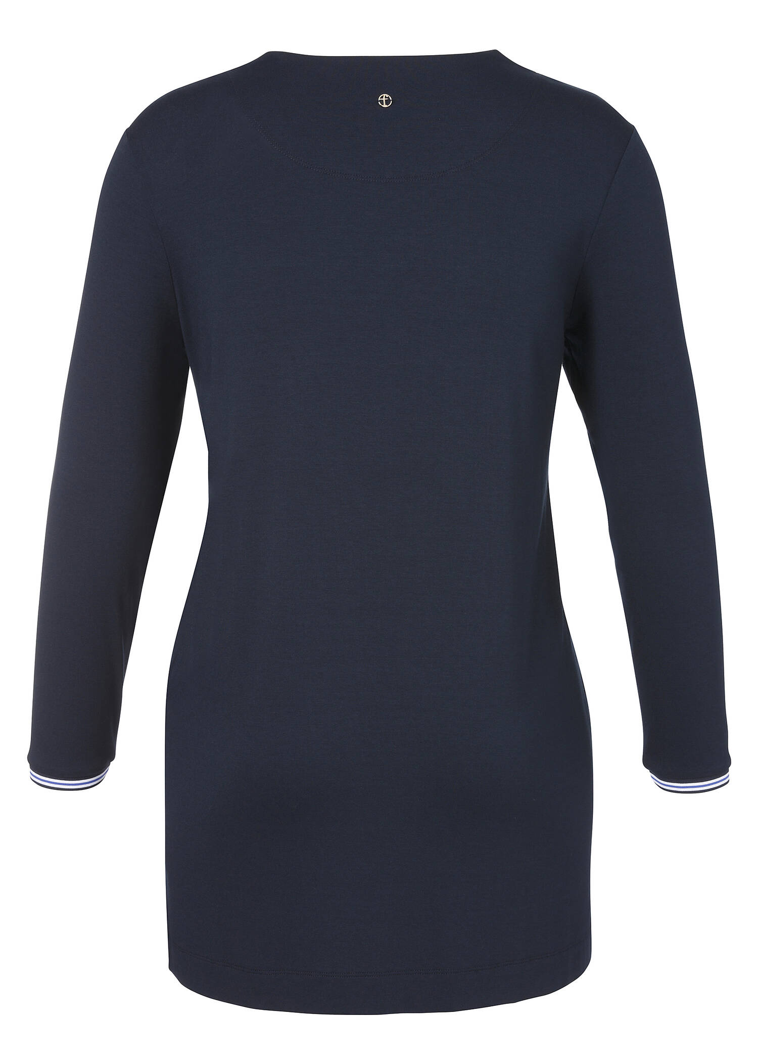 Offene Jersey-Jacke mit Nahttaschen /