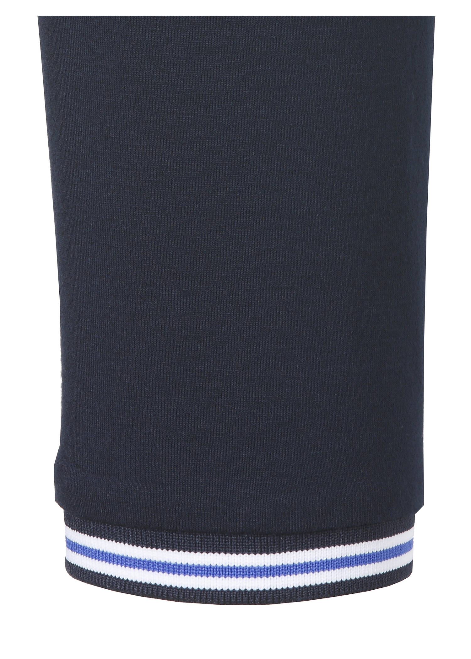 Offene Jersey-Jacke mit Nahttaschen /