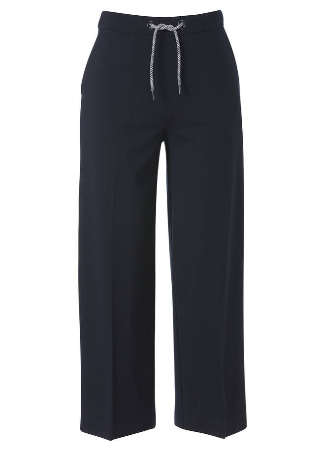 Edel-lässige 3/4 Hose Modern Jogg-Pants Style Navy / 