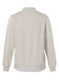 Sandfarbene Blouson-Jacke / 