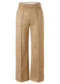 Schlupfhose in Veloursleder-Optik / 