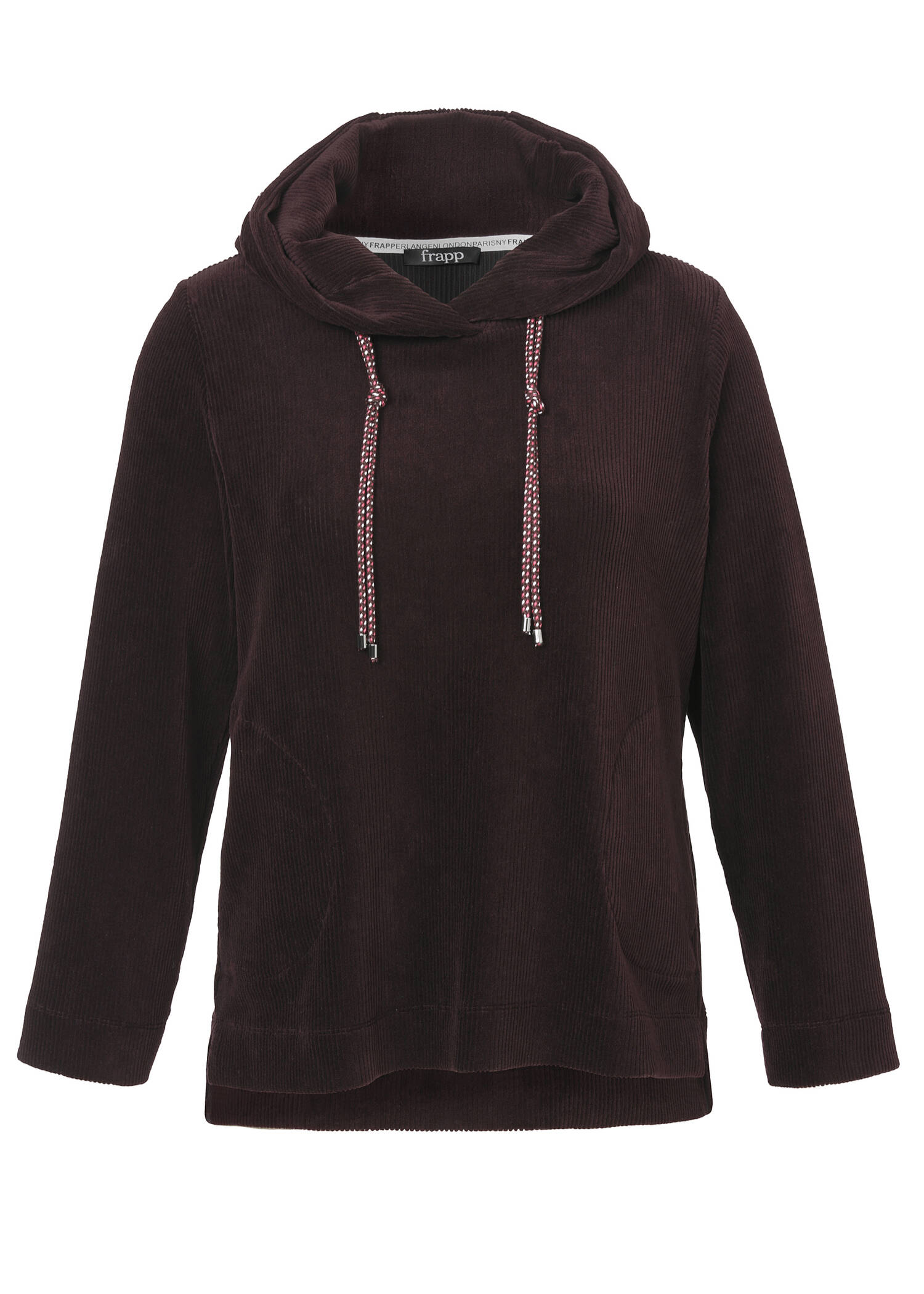 Trendy Cord Kapuzen-Sweatshirt /