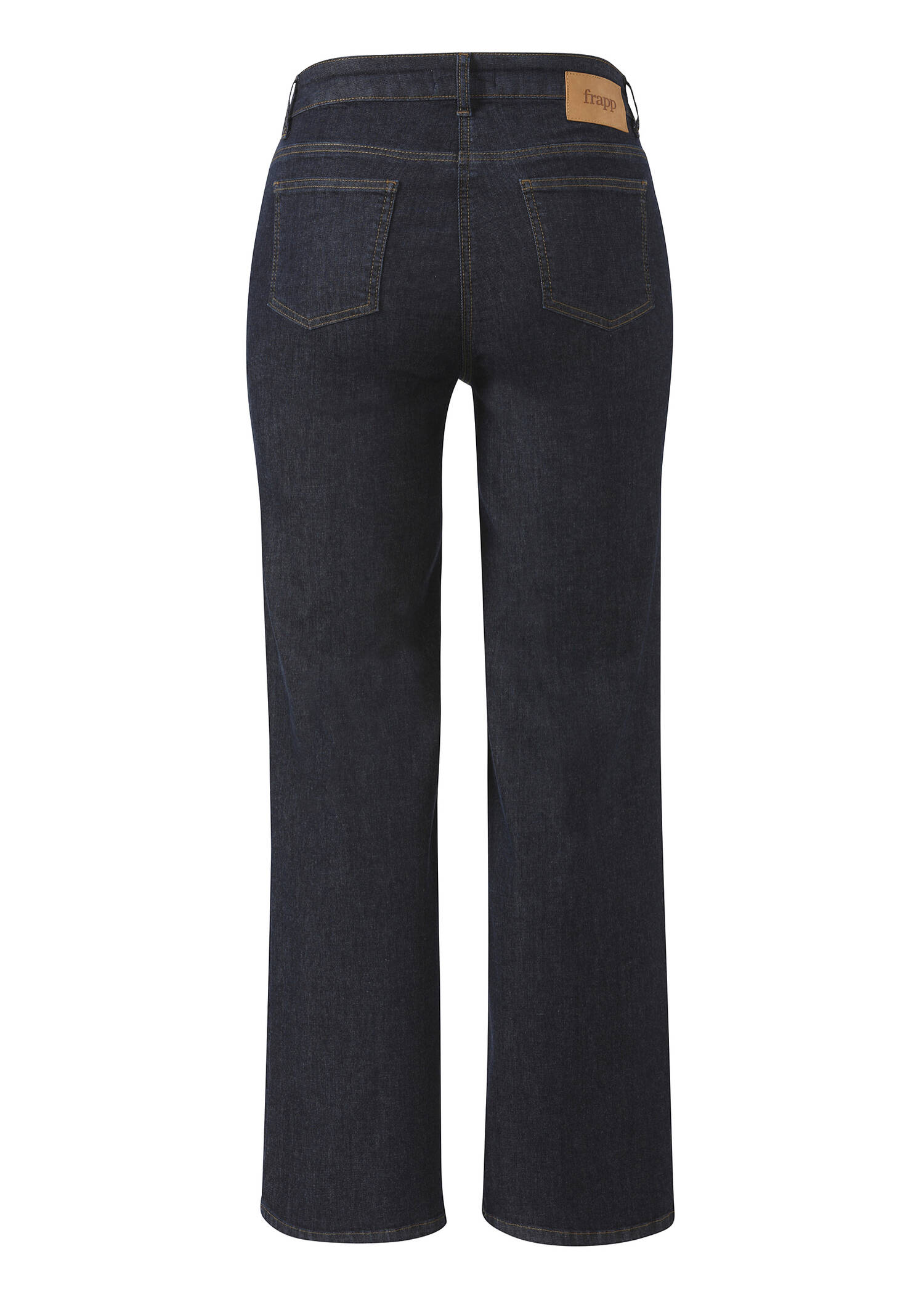 Edle Trend-Jeans im Raw Blue Denim Look /