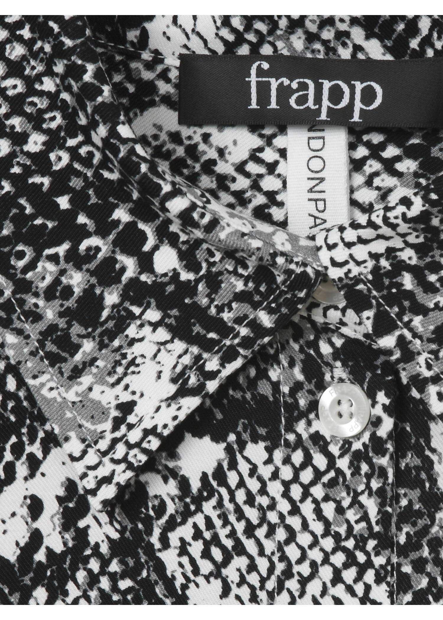 Trendy Hemdbluse Snake-Print /