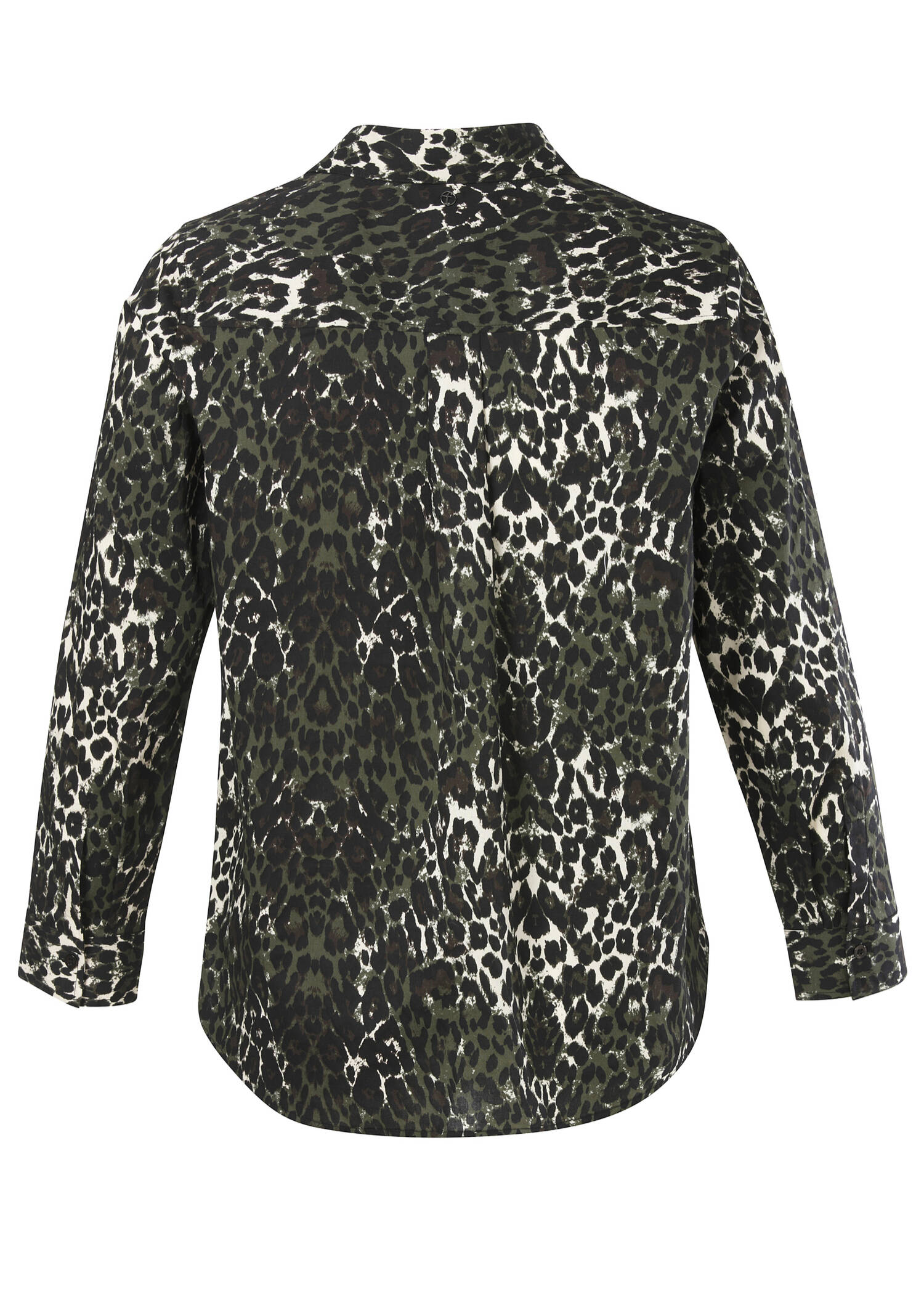 Leo Schlupfbluse Baumwoll-Stretch /