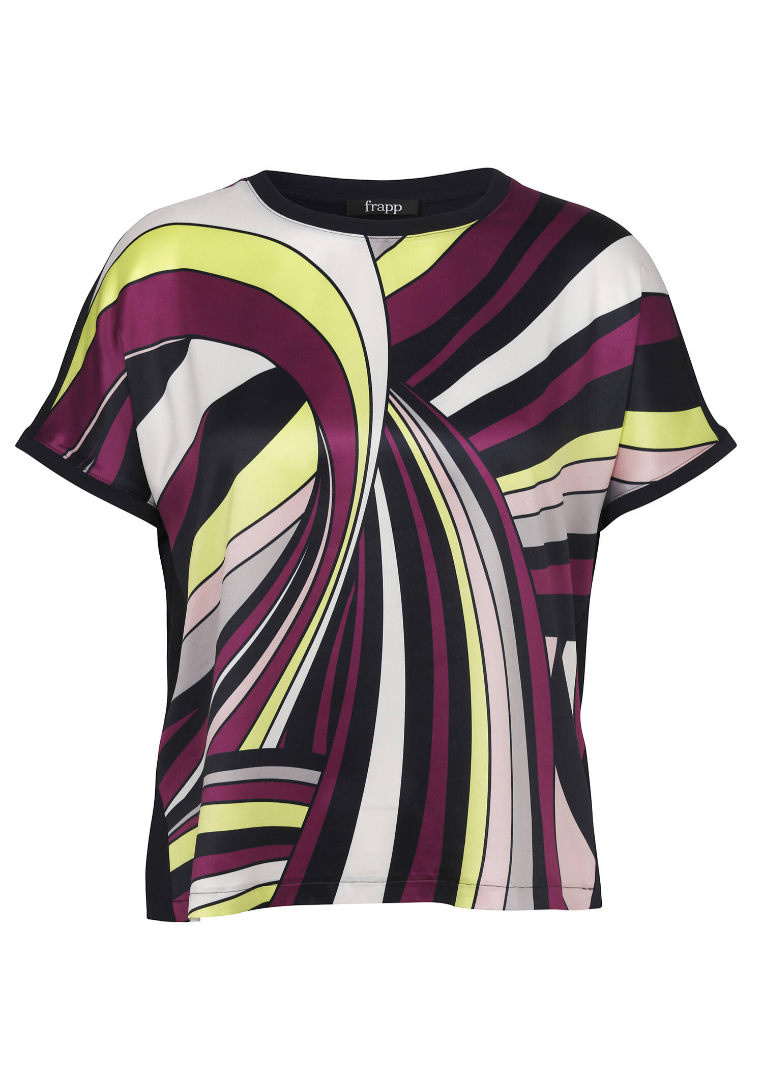 Blusenshirt Navy Multicolor / 