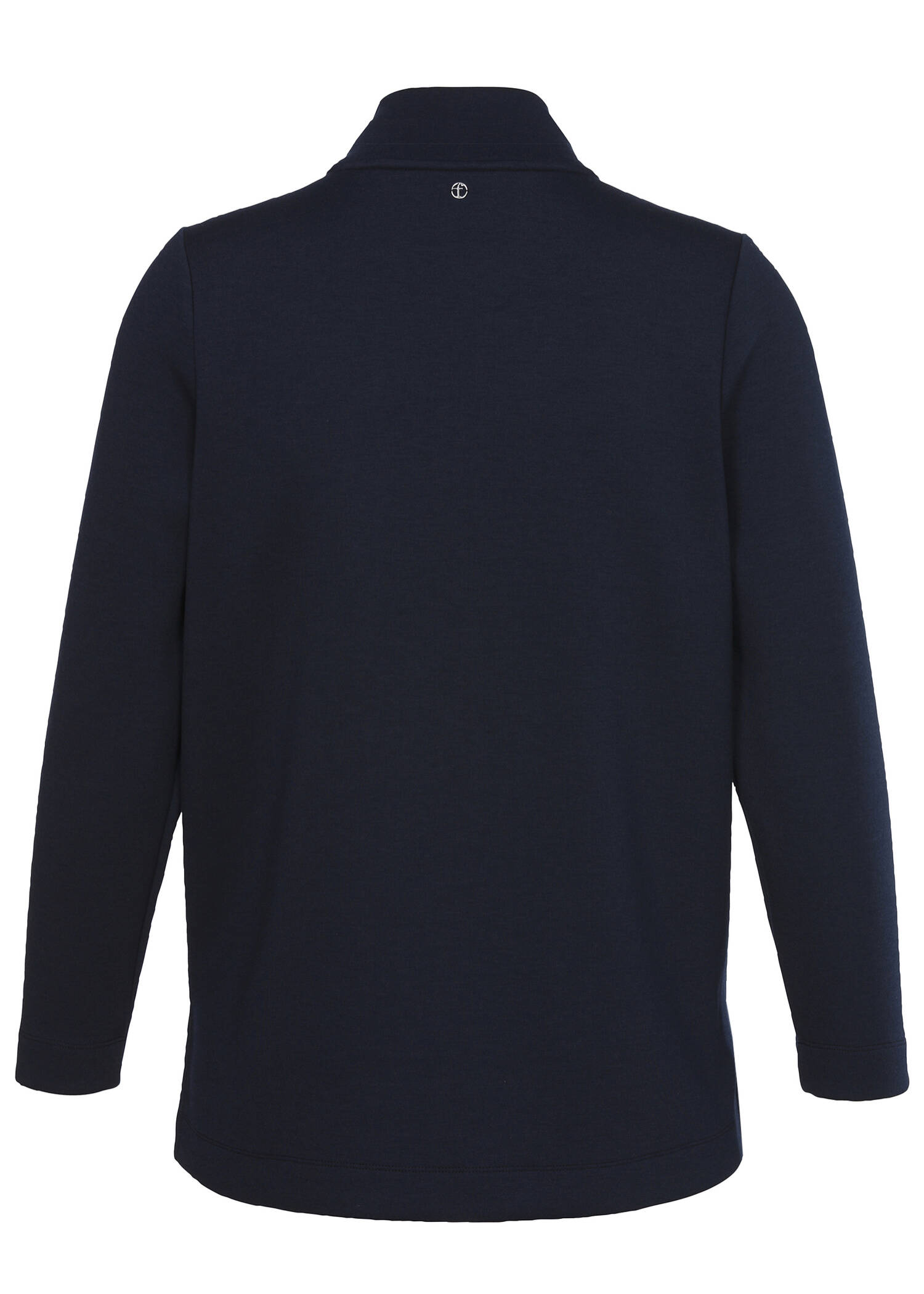 Jacke Navy mit Zipper-Verschluss / 