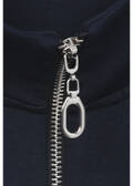 Jacke Navy mit Zipper-Verschluss / 