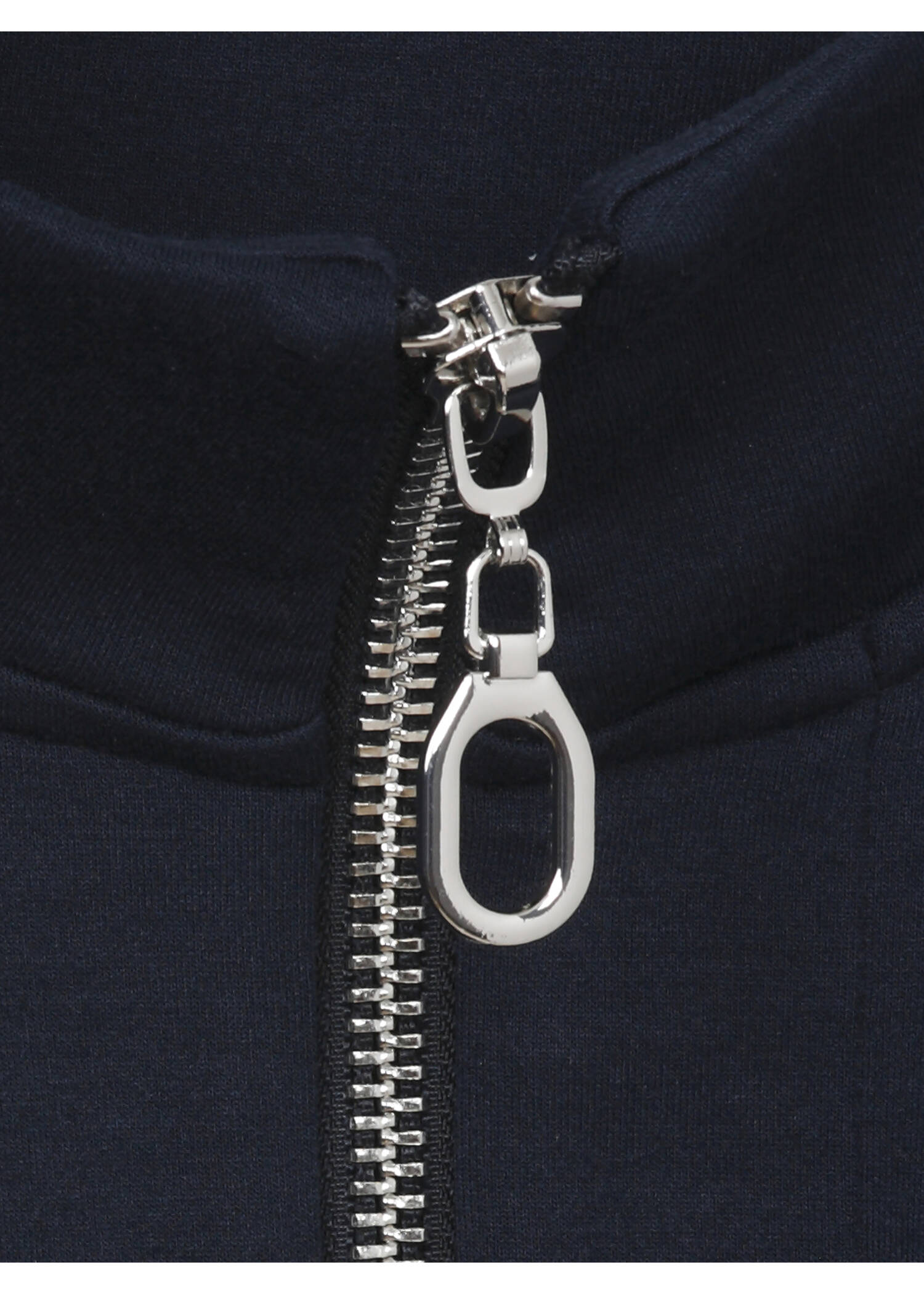 Jacke Navy mit Zipper-Verschluss / 