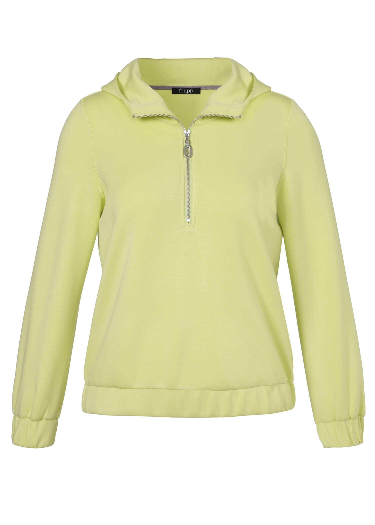 Kapuzen-Sweatshirt mit Zipper / 