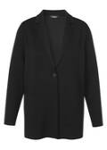 Topmodischer Sweat-Blazer Schwarz / 