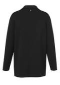 Topmodischer Sweat-Blazer Schwarz / 