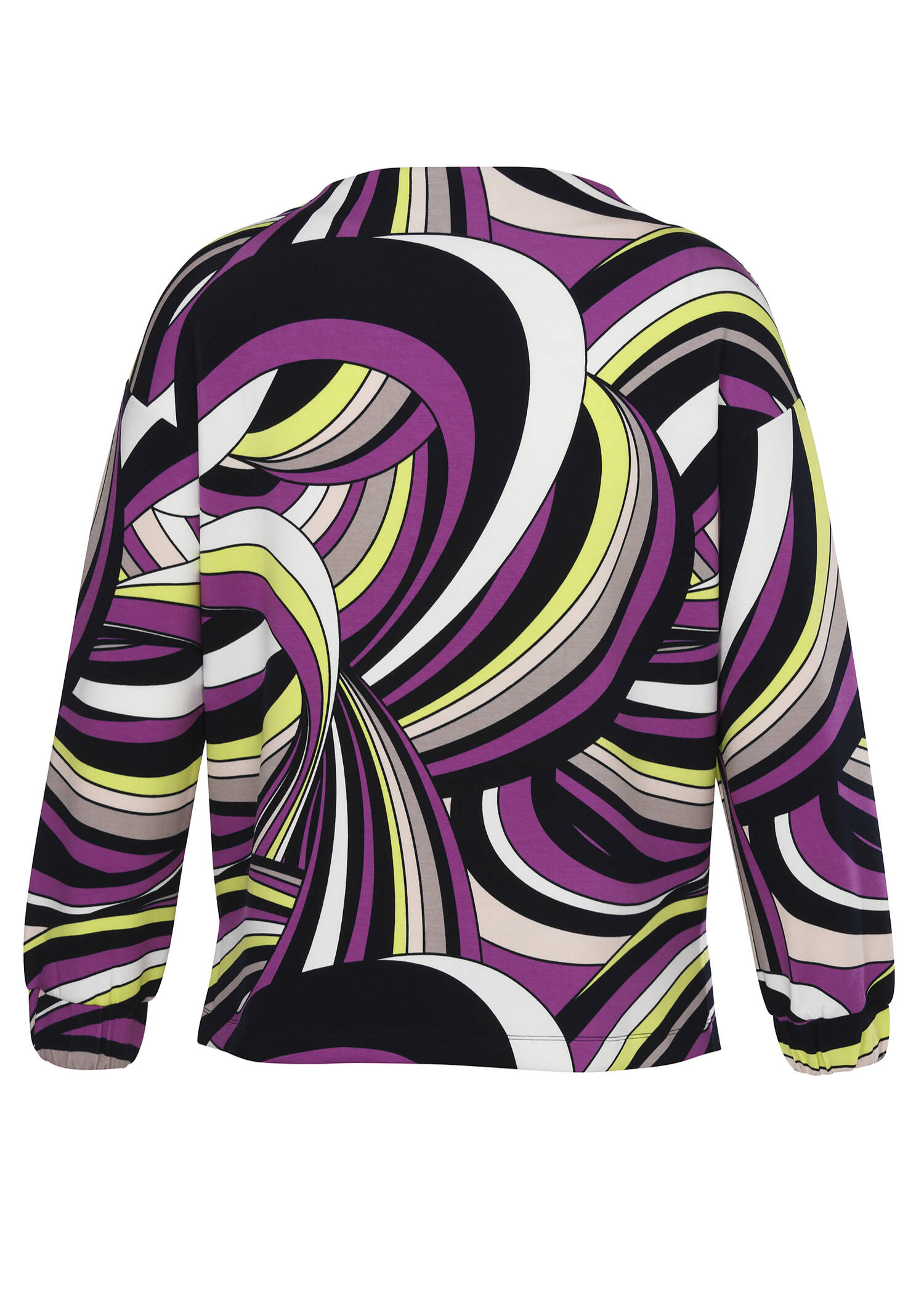 Topmodisches Print Sweatshirt / 