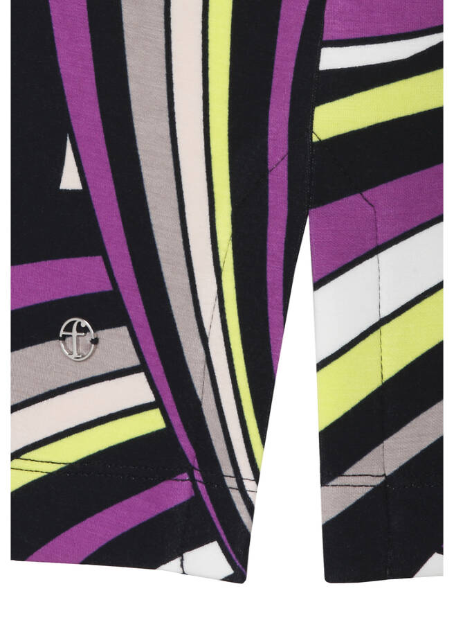 Topmodisches Print Sweatshirt / 