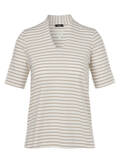 Softes Baumwoll-Jersey-Shirt mit Kelchkragen / 