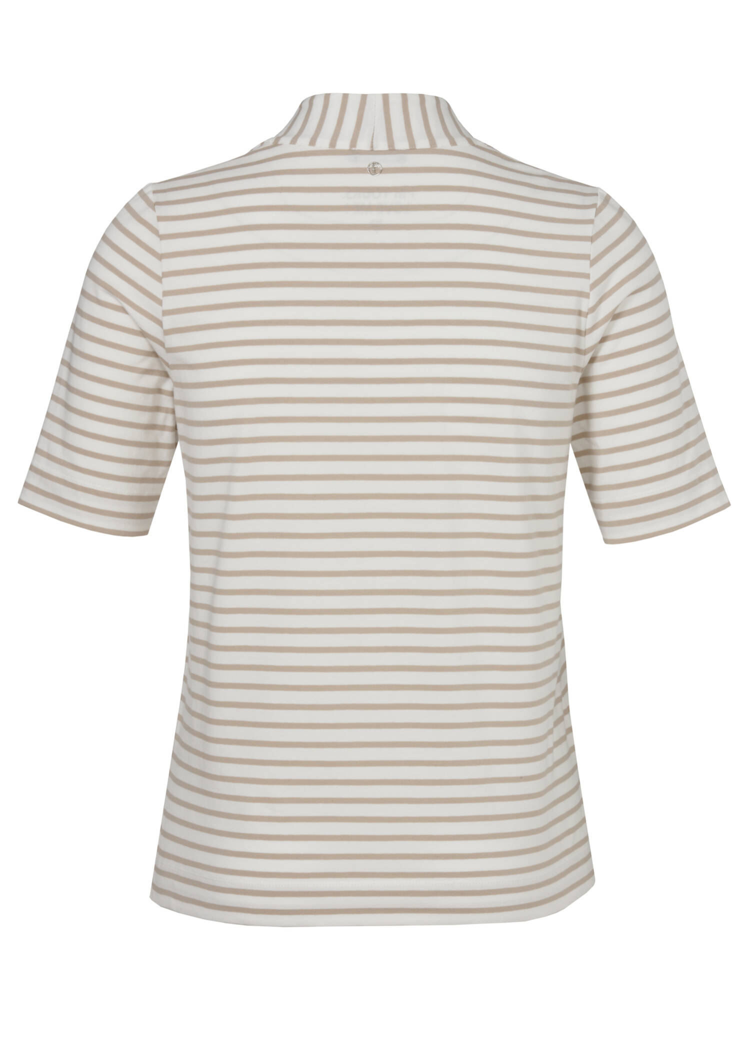 Softes Baumwoll-Jersey-Shirt mit Kelchkragen / 