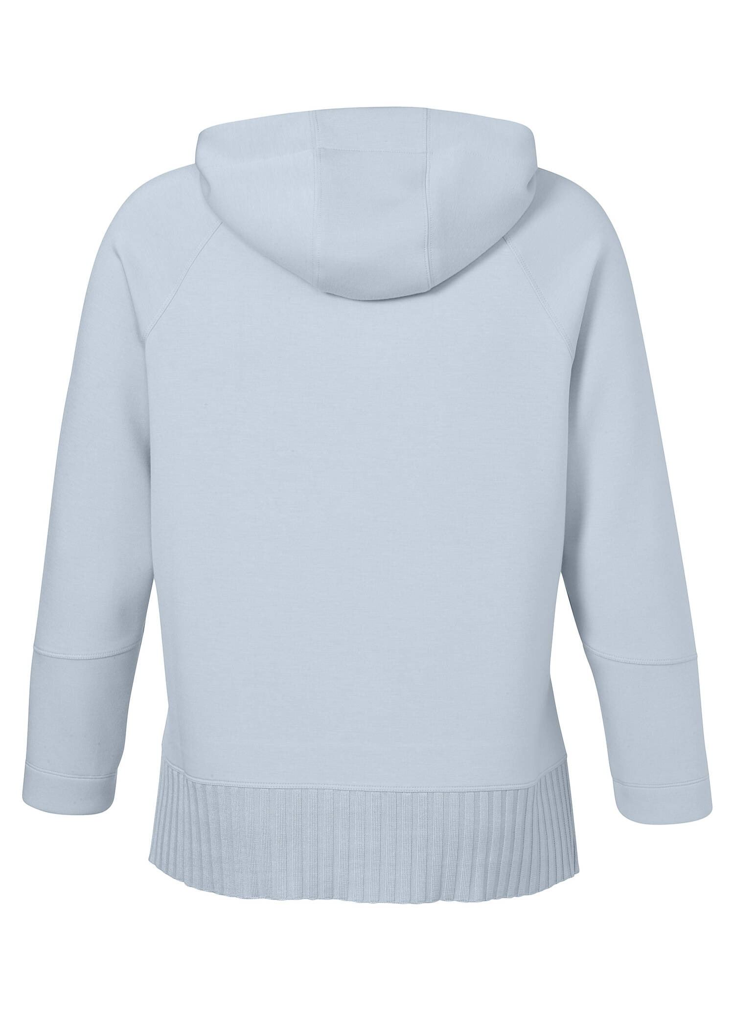 Softes Sweatshirt mit Strickbund /