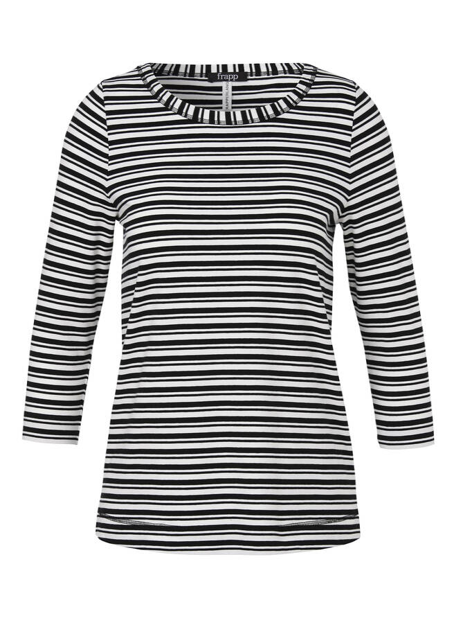 Softes Streifen-Shirt aus edlem Baumwoll-Jersey / 