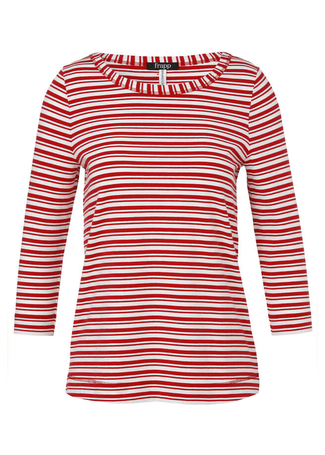 Softes Streifen-Shirt aus edlem Baumwoll-Jersey / 