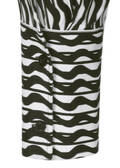 Print-Hemdbluse aus fließender Viskose / 